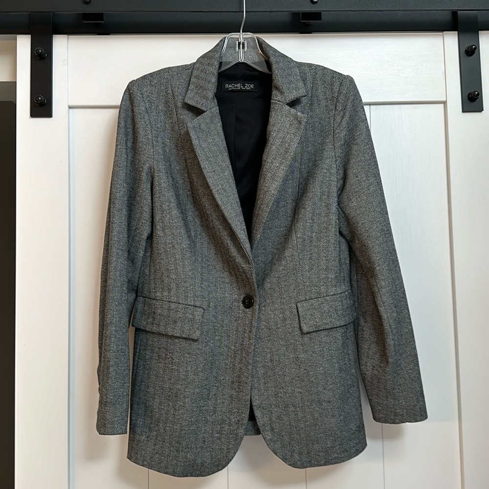 Rachel Zoe tweed blazer